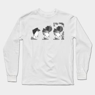 Lady in black and white Long Sleeve T-Shirt